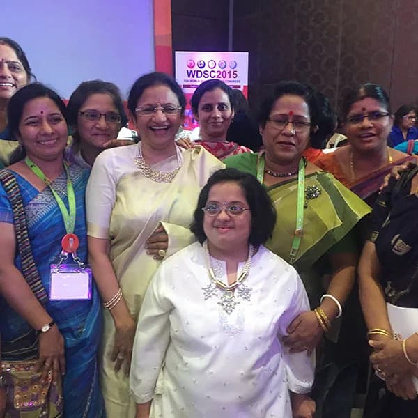 Delegates gather for a group photo